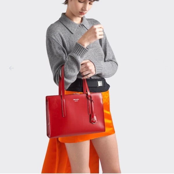 ❤프라다 여성 레드 토트백 - Prada Womens Red Tote Bag - pr75x