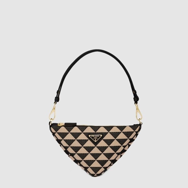 ❤프라다 여성 자수 패브릭 미니 백 1BC543 - Prada Womens Embroidered Fabric Mini Bag - pr96x