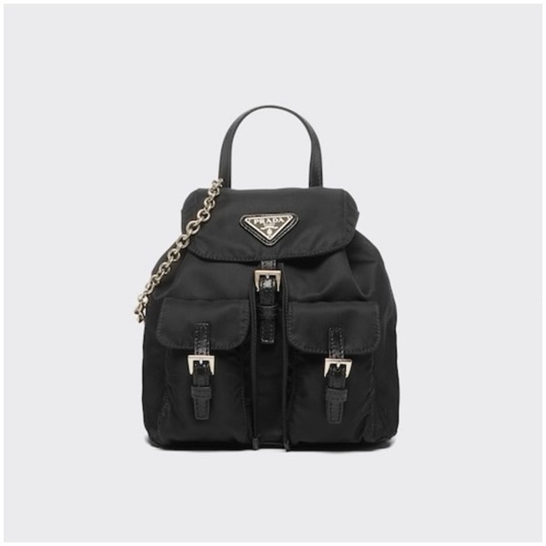 ❤프라다 여성 블랙 미니 백팩 - Prada Womens Black Back Pack - pr100x