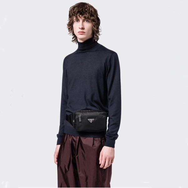 ❤프라다 남성 블랙 힙색 - Prada Mens Black Hip-sack - pr111x