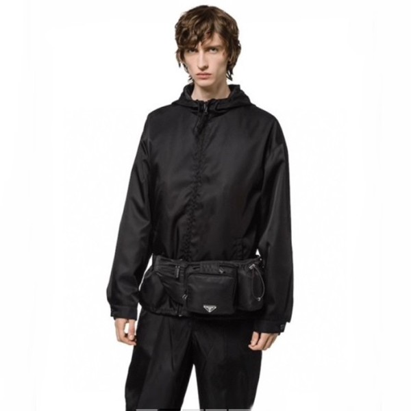 ❤프라다 남성 블랙 힙색 - Prada Mens Black Hip-sack - pr113x