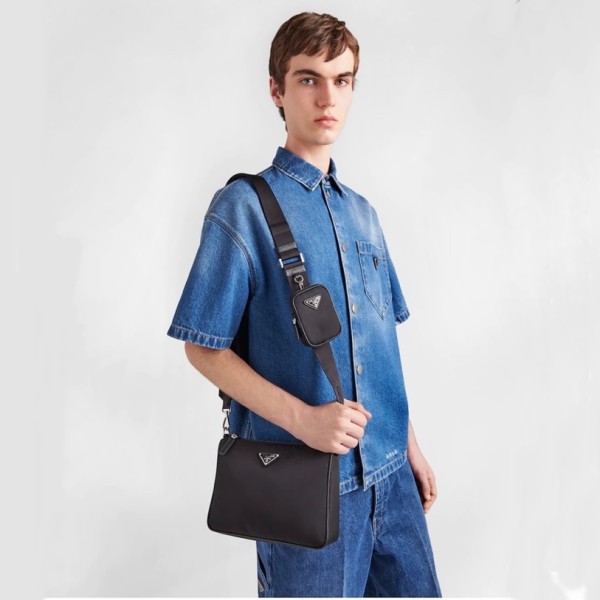 ❤프라다 남성 블랙 크로스백 - Prada Mens Black Cross Bag - pr118x