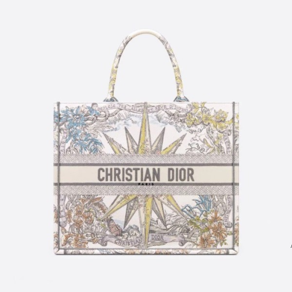❤디올 남/녀 그레이 북토트 - Dior Unisex Gray Book Tote - di145x
