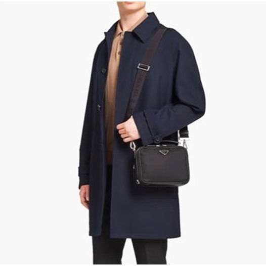 ❤프라다 남성 블랙 크로스백 - Prada Mens Black Cross Bag - pr125x