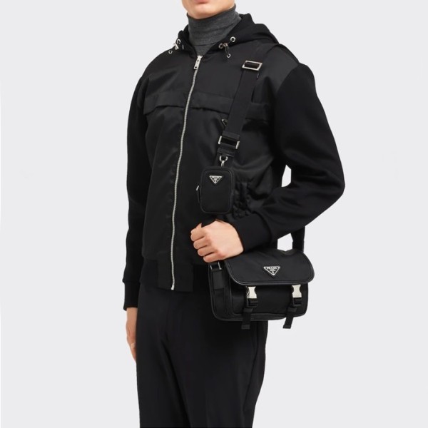 ❤프라다 남성 블랙 크로스백 - Prada Mens Black Cross Bag - pr126x