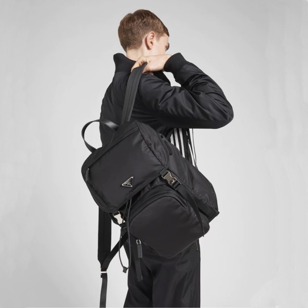 ❤프라다 남성 블랙 백팩 - Prada Mens Black Back Pack - pr154x