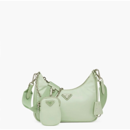 ❤프라다 여성 민트 호보백 - Prada Womens Mint Hobo Bag - pr164x