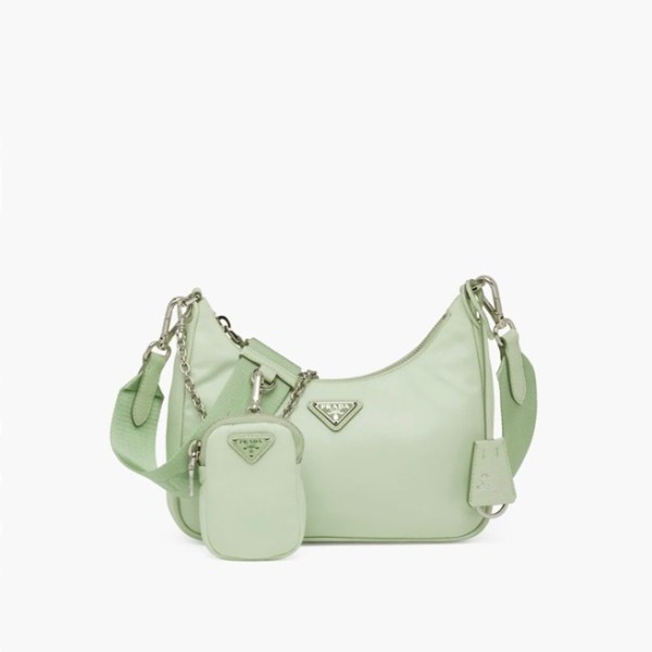 ❤프라다 여성 민트 호보백 - Prada Womens Mint Hobo Bag - pr164x