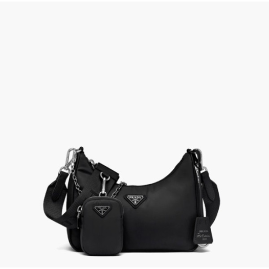 ❤프라다 여성 블랙 호보백 - Prada Womens Black Hobo Bag - pr167x