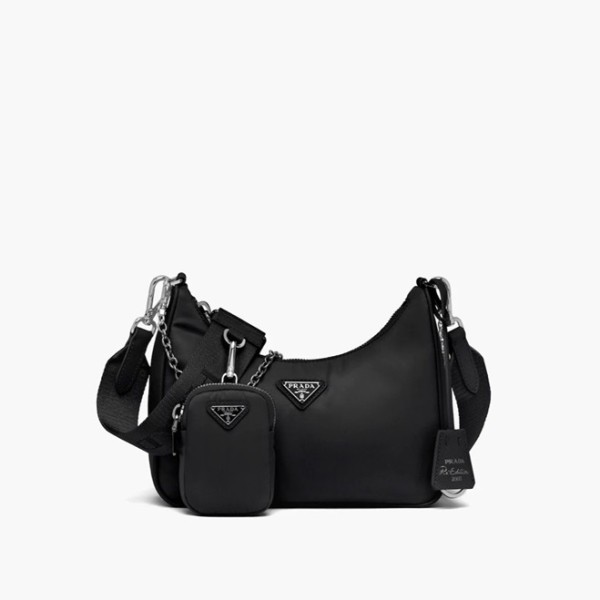 ❤프라다 여성 블랙 호보백 - Prada Womens Black Hobo Bag - pr167x