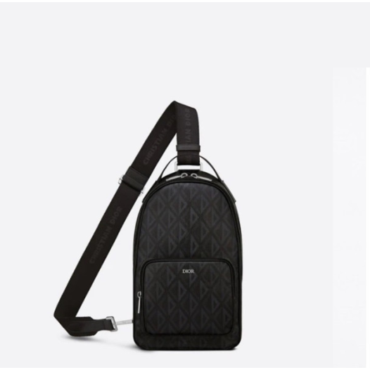 ❤디올 남성 블랙 다이아몬드 새들백 - Dior Men Black Diamond Saddle Bag - di149x