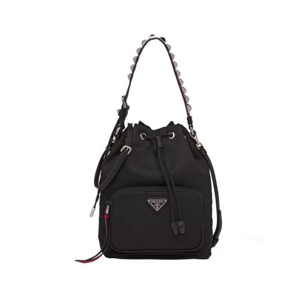 ❤프라다 여성 블랙 버킷백 - Prada Womens Black Bucket Bag - pr203x