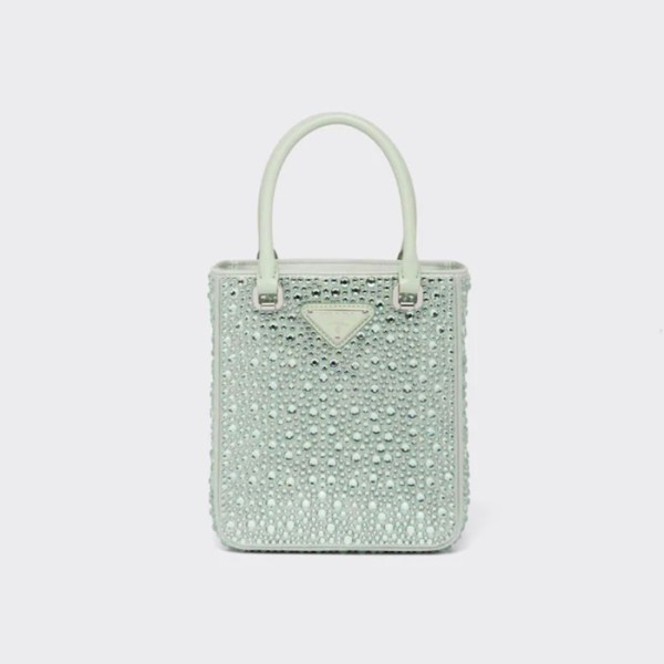 ❤프라다 여성 민트 토트백 - Prada Womens Mint Tote Bag - pr246x