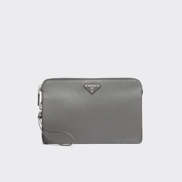 ❤프라다 남성 그레이 클러치백 - Prada Mens Gray Clutch Bag - pr257x