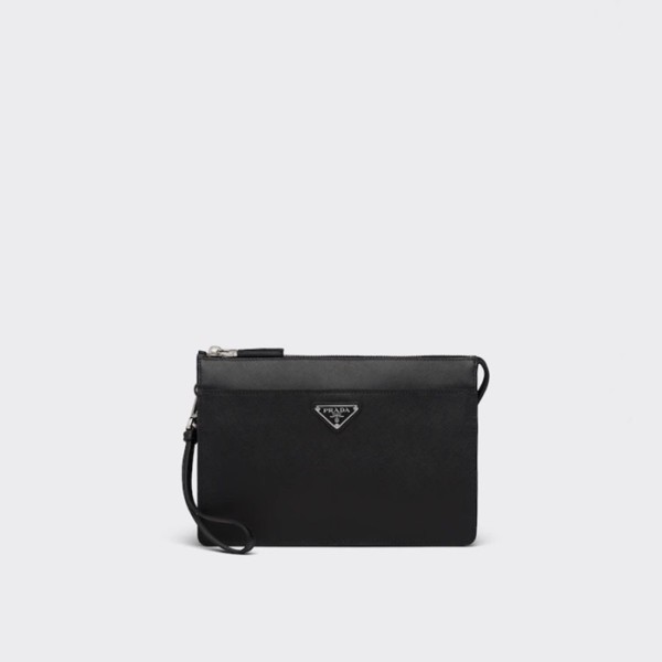 ❤프라다 남성 블랙 클러치백 - Prada Mens Black Clutch Bag - pr259x