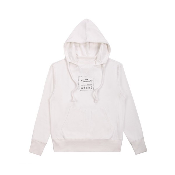 ❤메종마르지엘라 남성 화이트 후드티 - Maison margiela Mens White Hoodie - mai116x