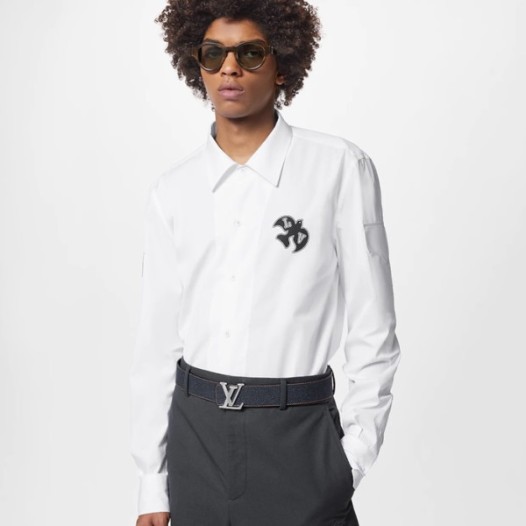❤루이비통 남성 화이트 셔츠 - Louis vuitton Mens White Tshirts - lv256x