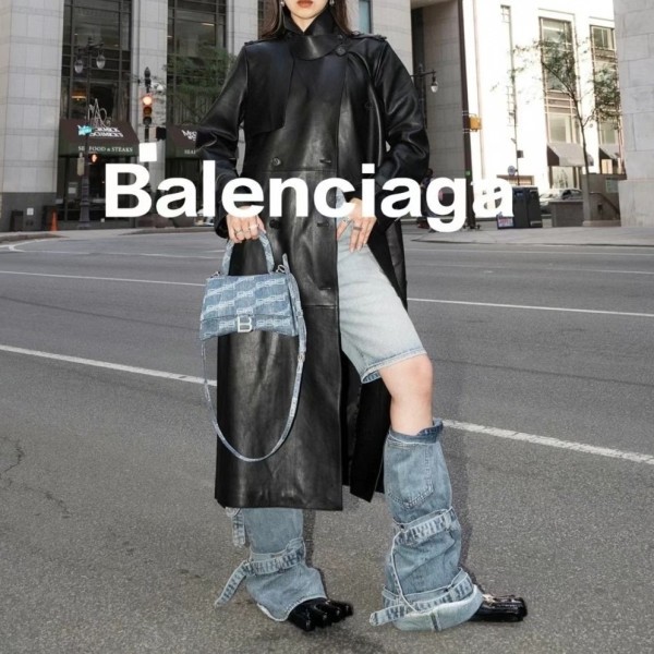 ❤발렌시아가 여성 블루 크로스백 - Balenciaga Womens Blue Cross Bag - ba99x