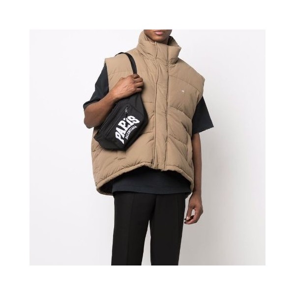 ❤발렌시아가 남성 블랙 힙색 - Balenciaga Mens Black Hip Sack - ba103x