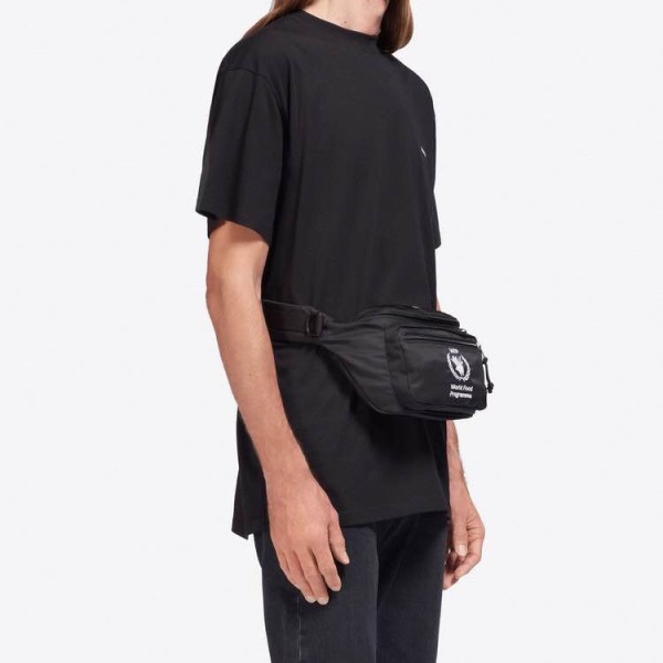 ❤발렌시아가 남성 블랙 힙색 - Balenciaga Mens Black Hip Sack - ba104x