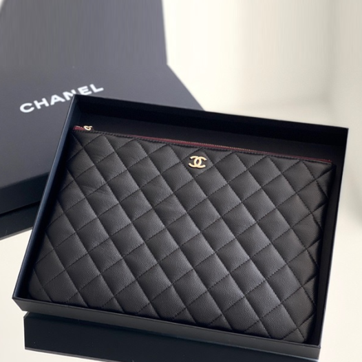 ❤샤넬 여성 클래식 블랙 클러치 - Chanel Womens Black Clutch - ch46x