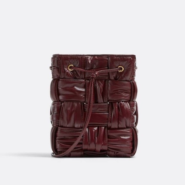 ❤보테가베네타 여성 버건디 버킷백 - Bottega Veneta Womens Burgundy Burket Bag - bv27x