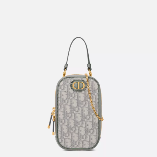 디올 여성 30 몽테인 Call'in 휴대폰 홀더 - Dior Womens Navy Montaigne Call'in Phone Bag