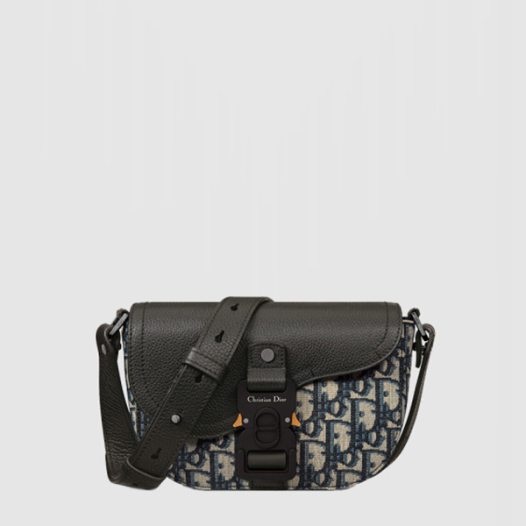 ★디올 남성 새들 미니 플랩 메신저 백 - Dior Saddle Mini Flap Messenger Bag