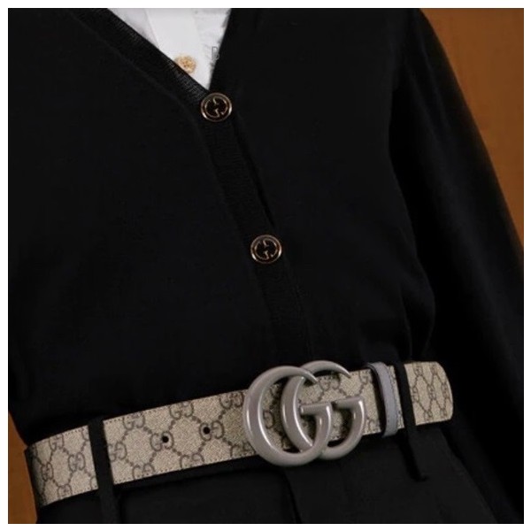 ❤구찌 남/녀 모던 그레이 벨트 - Gucci Unisex Gray Belts - gu145x