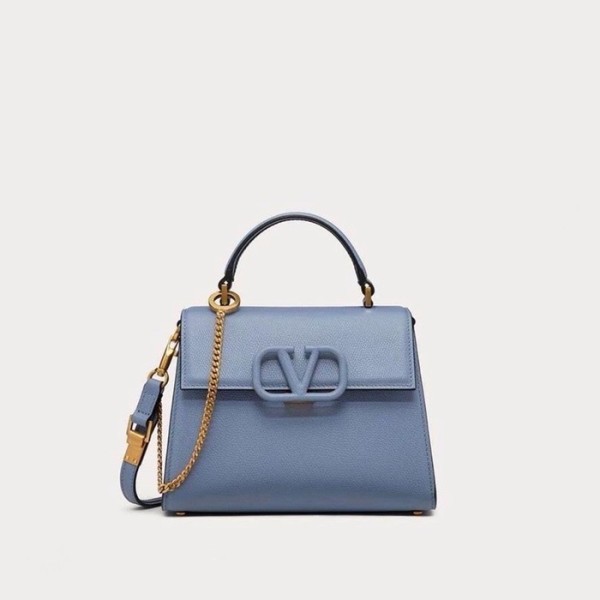 ❤발렌티노 여성 VLogo 블루 크로스백 - Valentino Womens Blue Cross Bag - val323x