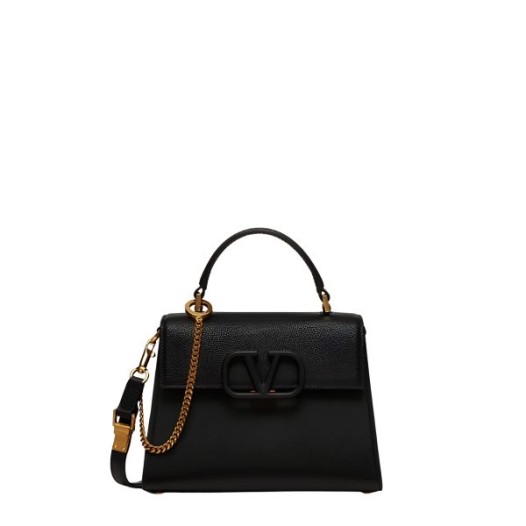 ❤발렌티노 가라바니 브이슬링 핸드백 카프스킨 - Valentino Womens Black Cross Bag - val325x