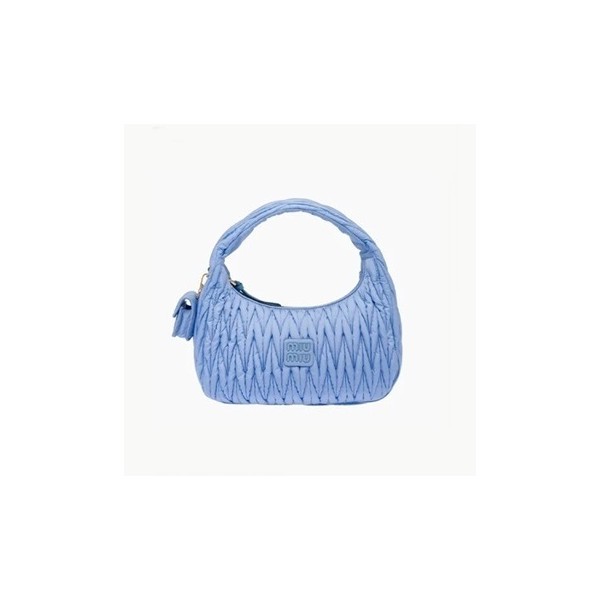 ❤미우미우 여성 블루 토트백 - Miumiu Womens Blue Tote Bag - miu259x