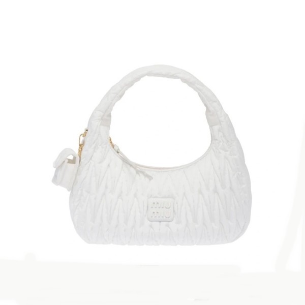 ❤미우미우 여성 화이트 토트백 - Miumiu Womens White Tote Bag - miu261x