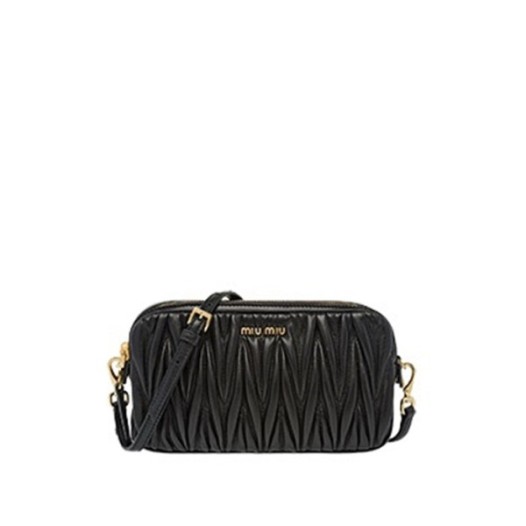 ❤미우미우 여성 블랙 마트라세 크로스백 - MiuMiu Womens Black Matelasse Bag - miu0264x
