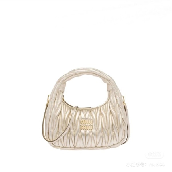 ❤미우미우 여성 골드 크로스백 - Miumiu Womens Gold Cross Bag - miu267x