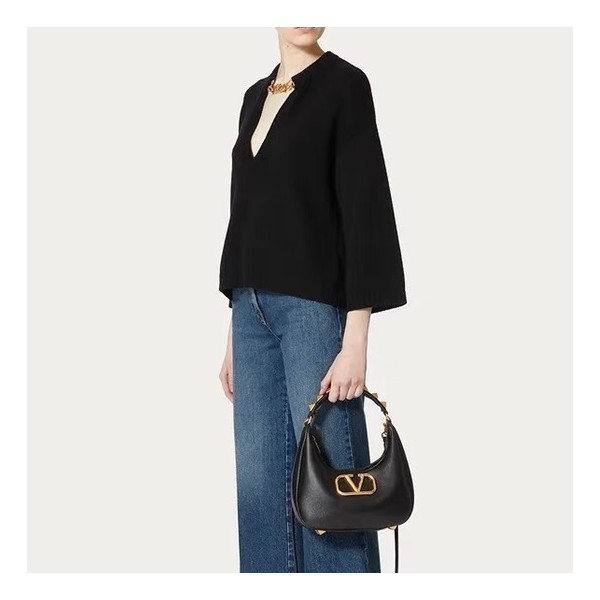 ❤발렌티노 여성 블랙 토트백 - Valentino Womens Black Tote Bag - val344x