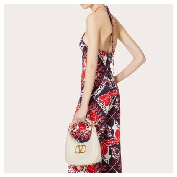 ❤발렌티노 여성 화이트 토트백 - Valentino Womens White Tote Bag - val346x