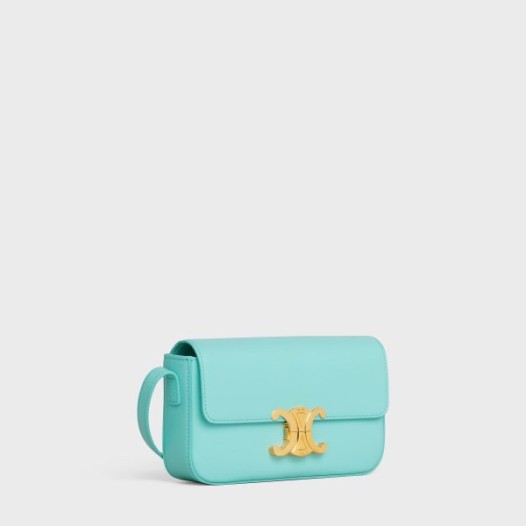 ❤셀린느 여성 그린 트럼펫 숄더백 - Celine Womens Green Triomphe Bag - ce56x