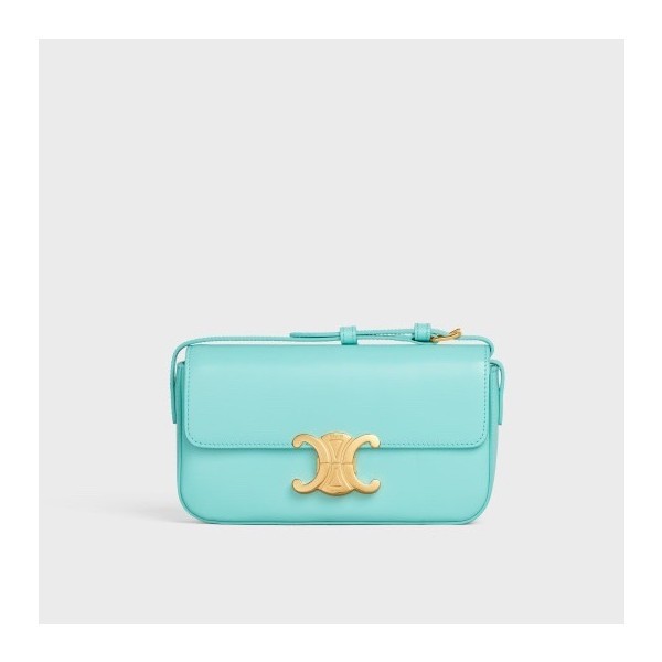 ❤셀린느 여성 그린 트럼펫 숄더백 - Celine Womens Green Triomphe Bag - ce56x
