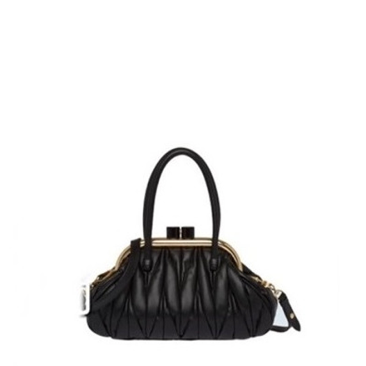 ❤미우미우 여성 블랙 크로스백 - Miumiu Womens Black Cross Bag - miu275x