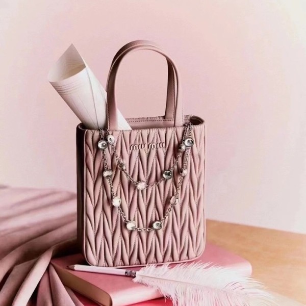 ❤미우미우 여성 핑크 핸드백 - Miumiu Womens Pink Hand Bag - miu277x