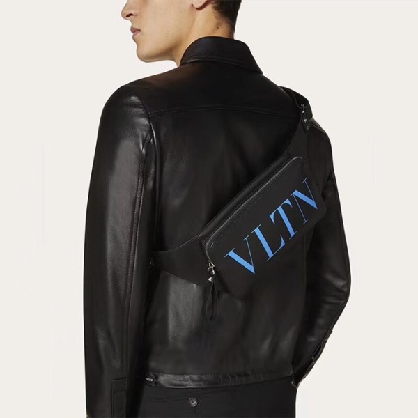 ❤발렌티노 남성 블랙 힙색 - Valentino Mens Black Hip Sack - val354x
