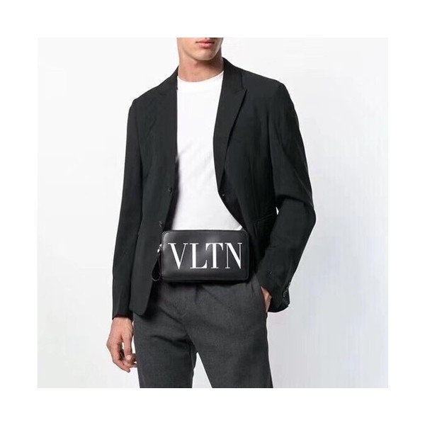 ❤발렌티노 남성 블랙 힙색 - Valentino Mens Black Hip Sack - val355x