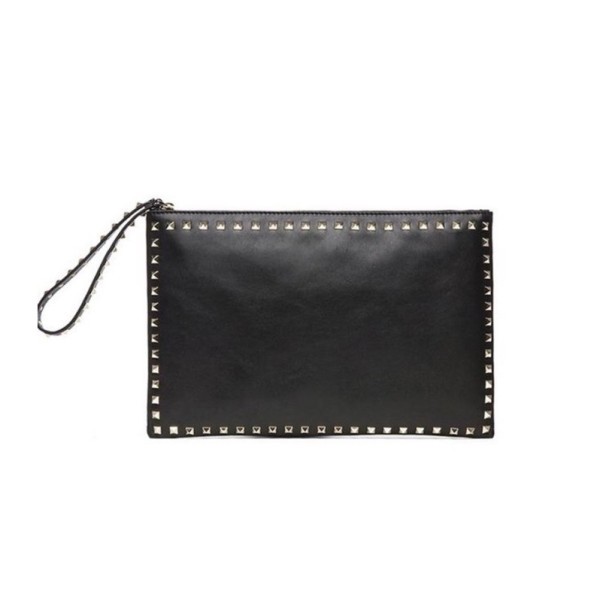 ❤발렌티노 남/녀 블랙 스터드 클러치 - Valentino Unisex Black Clutch Bag - va381x