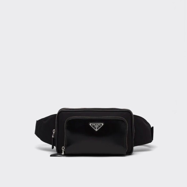 ❤프라다 남성 블랙 힙색 2VL977 - Prada Mens Fanny Bag - pr273x