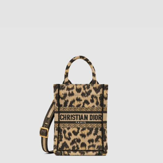 ★디올 여성 북 토트 미니 휴대폰 홀더 백 - Dior Womens Book Tote Mini Bag