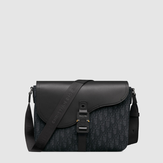 ★디올 남성 새들 미디엄 플랩 스트랩백 - Dior Mens Saddle Medium Flap Strap Bag