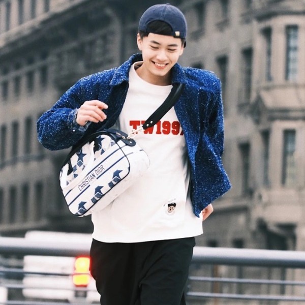 ❤디올 남성 화이트 크로스백 - Dior Mens White Cross Bag - di316x