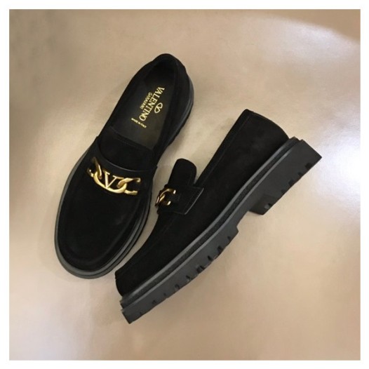 ❤발렌티노 남성 블랙 로퍼 - Valentino Mens Black Loafer - val395x