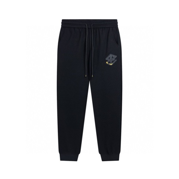 ❤펜디 남성 캐쥬얼 블랙 트레이닝 팬츠 - Fendi Mens Black Training Pants - fe39x